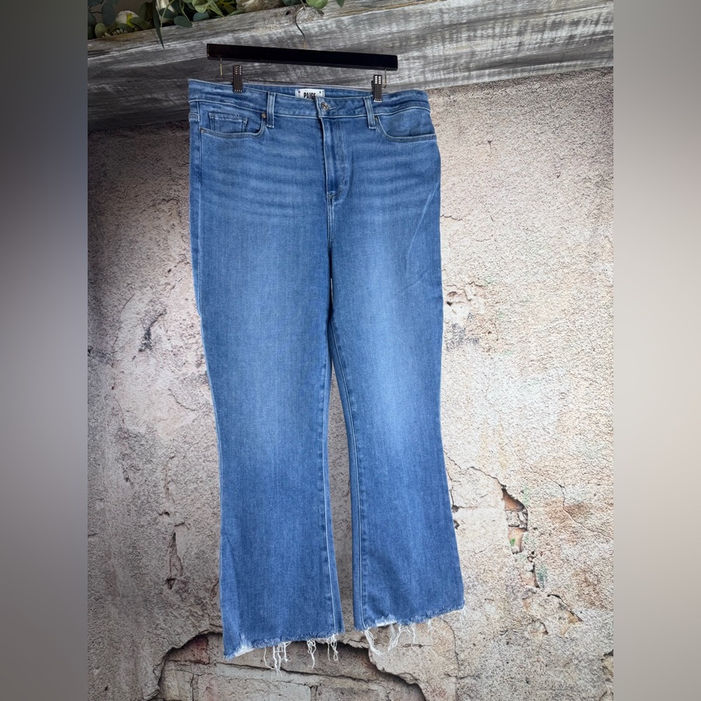 Paige size 33 Classic Blue Women's Jeans. A598